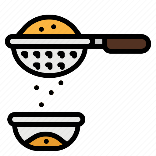 Bake, food, household, sieve, sifter icon - Download on Iconfinder