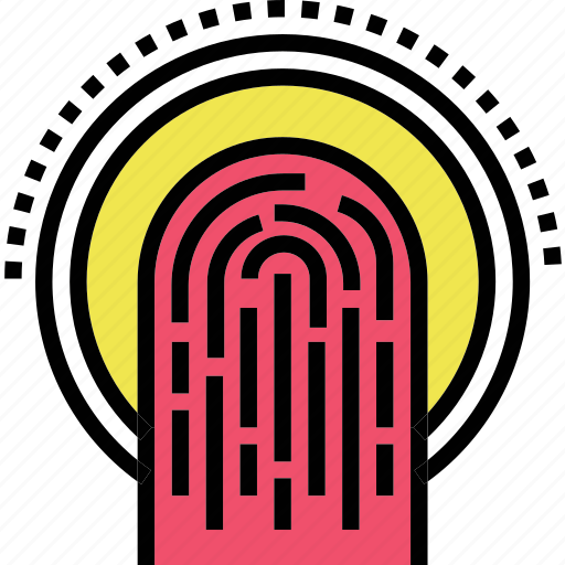 Access, data, finger, fingerprint, recognition, scan, scanning icon - Download on Iconfinder