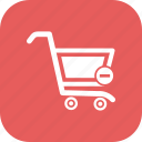 bag, cart, shop, shopping cart