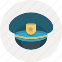 hat, police