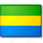 flag, gabon 