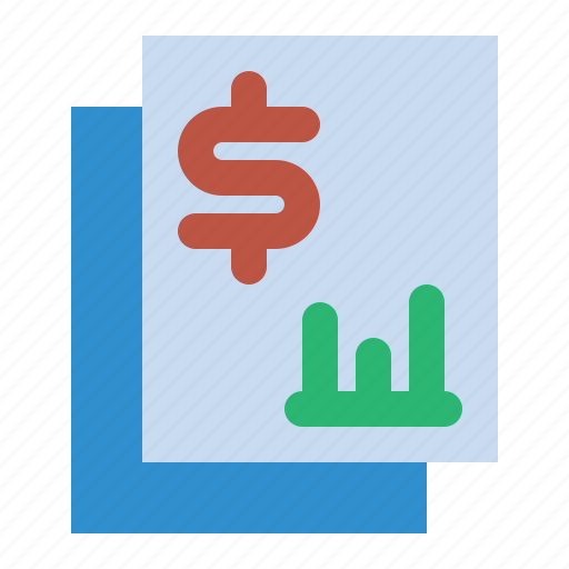 Bank, paper, business, document, file, report icon - Download on Iconfinder