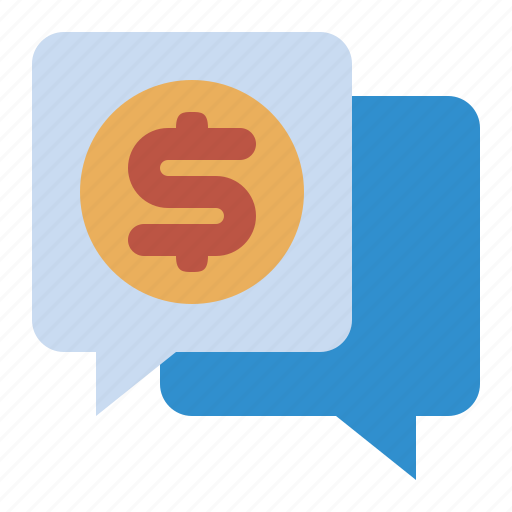 Chat, bubble, business, chatting, comment, dollar, finance icon - Download on Iconfinder