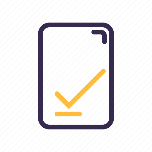 Check, checklist, complete, list, ok, succes icon - Download on Iconfinder