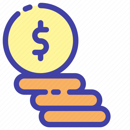 Bank, finance, coin, money, business, payment, management icon - Download on Iconfinder