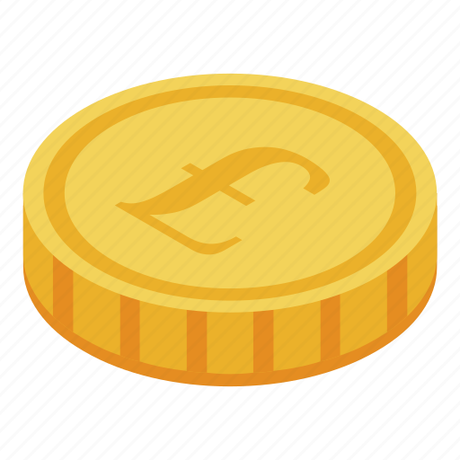 Business, cartoon, coin, gold, isometric, money, treasure icon - Download on Iconfinder