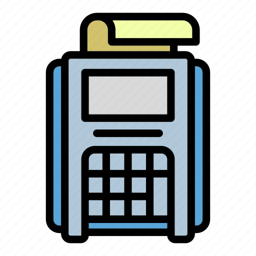 Business, internet, money, pos, receipt, shopping, terminal icon - Download on Iconfinder