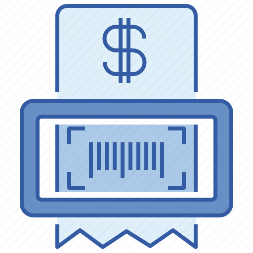 Banking, bill, commerce, scan icon - Download on Iconfinder