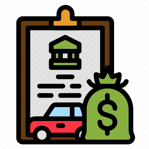 Loan, money, car, business, vehicle icon - Download on Iconfinder