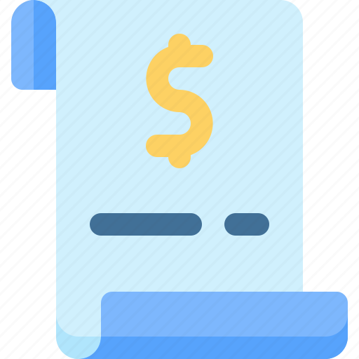 Bill, finance, business, money, financial, banking, cash icon - Download on Iconfinder
