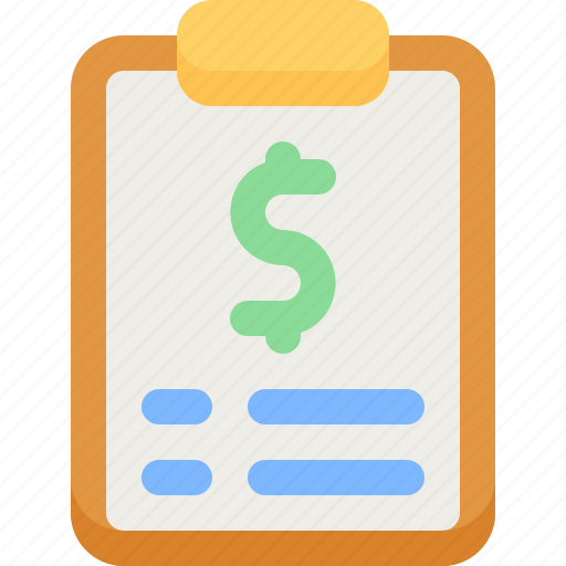 Clipboard, note, paper, document, business, report, finance icon - Download on Iconfinder