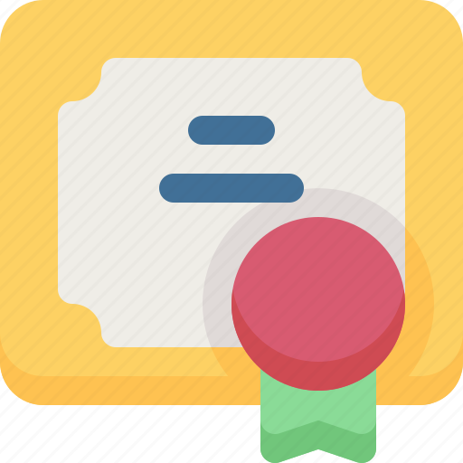 Certificate, award, achievement, business, honor, bank, security icon - Download on Iconfinder