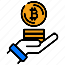 bitcoin, cryto, digital, payment, money