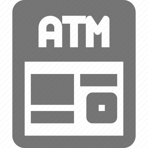 Atm, banking, business, cash, finance, machine, withdraw icon - Download on Iconfinder