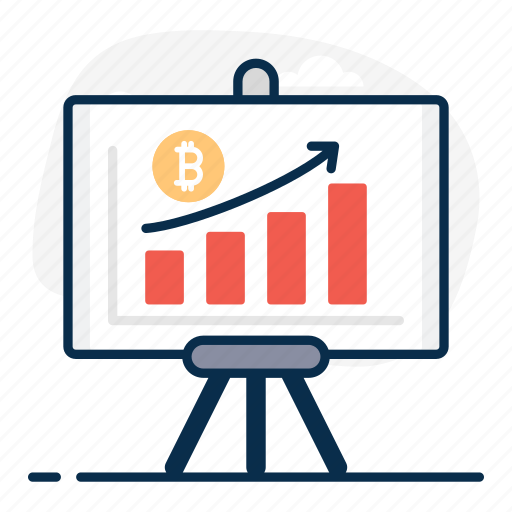 Bitcoin, bitcoin chart, bitcoin graph, bitcoin market, chart, graphical presentation, infographic icon - Download on Iconfinder