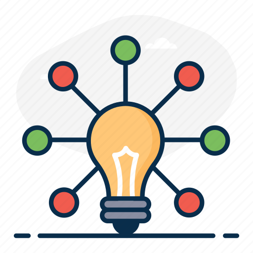 Bigidea, bright idea, creative, creative network, innovation, network, new idea icon - Download on Iconfinder