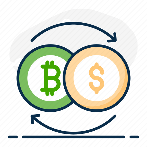 Cryptocurrency, cryptocurrency exchange, currency exchange, exchange, foreign exchange, money conversion, money exchange icon - Download on Iconfinder
