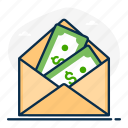cash envelope, dollar envelope, envelope, finance envelope, monetize, money, money envelope