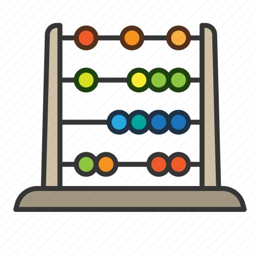 Abacus, calculate, calculation, calculator, math, accounting icon - Download on Iconfinder