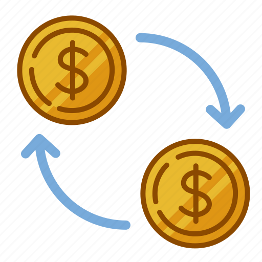 Cash flow, investment, money, finance, currency, dollar, coin icon - Download on Iconfinder