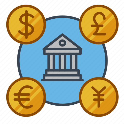 Currency, exchange, stock exchange, stock market, finance, money, dollar icon - Download on Iconfinder