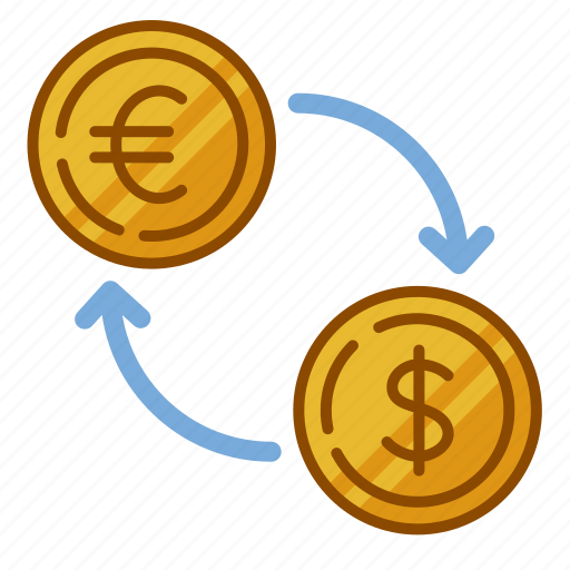 Currency, dollar, euro, exchange, cash, business, money icon - Download on Iconfinder