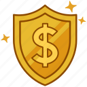 currency, dollar, protection, shield, business, security, payment