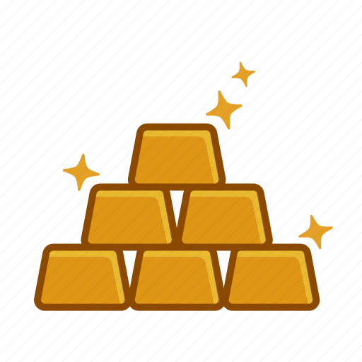 Bars, brilliant, carats, gold, sparkly, stack icon - Download on Iconfinder