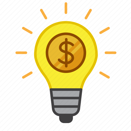 Brilliant, business, dollar, good idea, idea, investment, coin icon - Download on Iconfinder