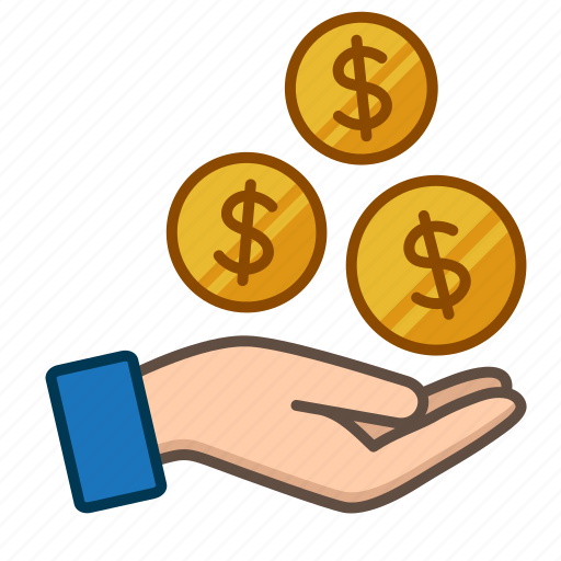 Earnings, rent, salary, payment, money, dollar, coin icon - Download on Iconfinder