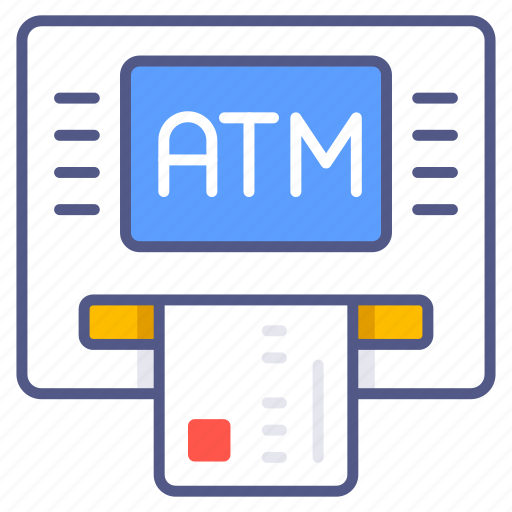 Atm machine, atmcard, creditcard, bank, payment, credit, debitcard icon - Download on Iconfinder