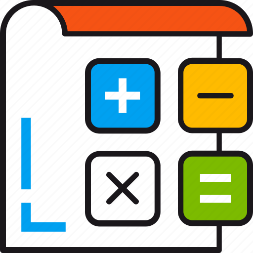 Calculation, financial, budget, data, document, numbers, operations icon - Download on Iconfinder