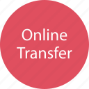 money, online, transfer