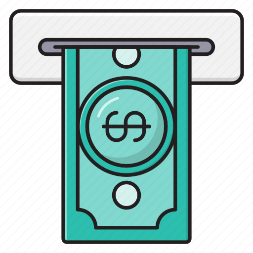 Banking, withdraw, atm, money, cash icon - Download on Iconfinder