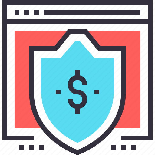 Defense, money, online, protection, safety, security, shield icon - Download on Iconfinder