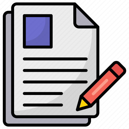 Writing, pen, notes, paper, sheet icon - Download on Iconfinder