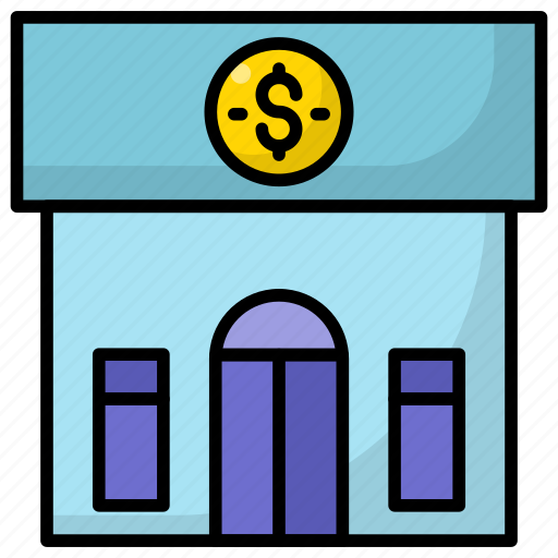 Bank, building, banking, bank building, finance icon - Download on Iconfinder