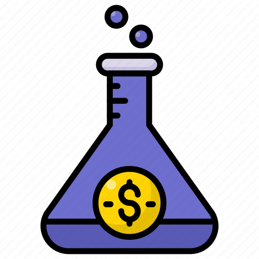 Conical flask, flask, research, lab flask, lab experiment icon - Download on Iconfinder