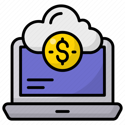 E banking, dollar, cloud banking, cloud computing, e commerce icon - Download on Iconfinder