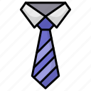 tie, necktie, uniform tie, formal tie, fashion