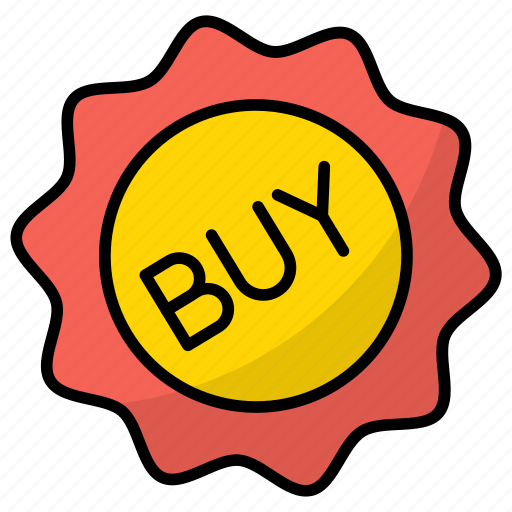 Buy sticker, buy, buy tag, purchase, buy button icon - Download on Iconfinder