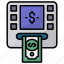 cash deposit machine, atm machine, automated teller machine, atm, cash machine 