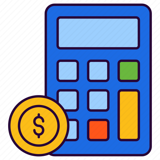 Calculator, calculation, maths, digital calculator, accounting icon - Download on Iconfinder