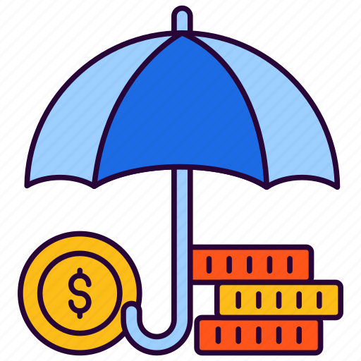 Insurance, umbrella, safe investment, money protection, business icon - Download on Iconfinder