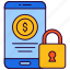 secure online banking, app secure, app, application, lock 