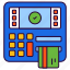 cash deposit machine, atm machine, automated teller machine, atm, cash machine 