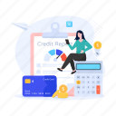 credit assessment, credit report, credit scoring, credit documentary, credit paper 