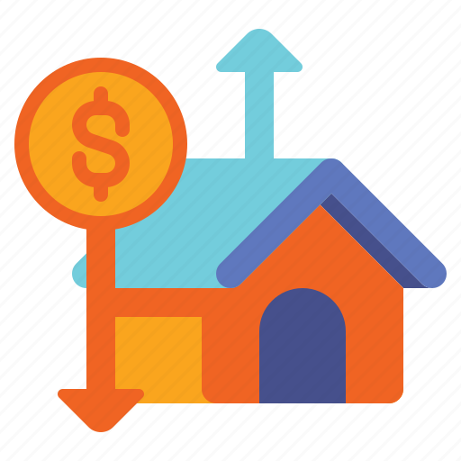Equity, home, house, money icon - Download on Iconfinder