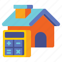 calculator, home, house, loan 