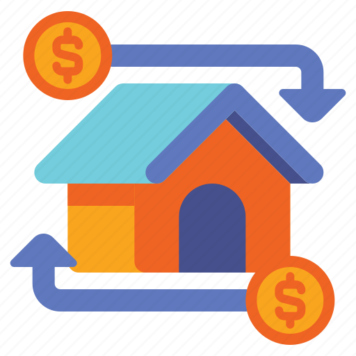 Finance, house, money, refinancing icon - Download on Iconfinder